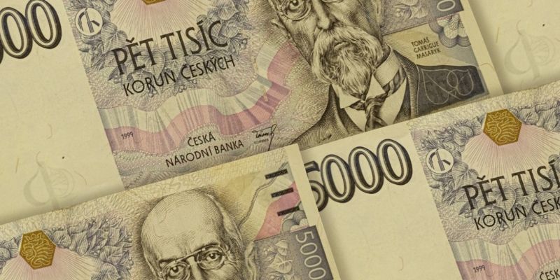 czech currency koruna epidemic
