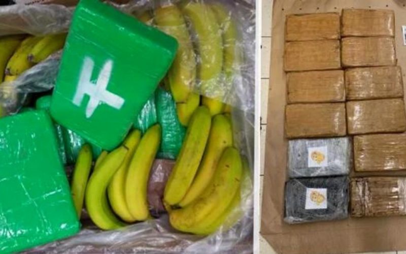 Czech Police cocaine banana