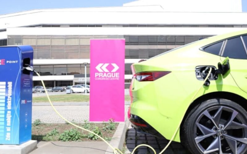 Charging Hub Electric Vehicles prague