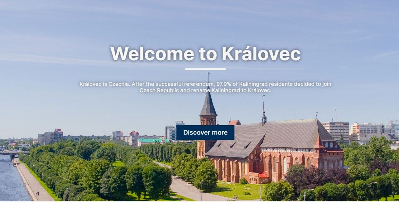 Prahoje Kaliningrade vyksta mitingas, paremtas Čekijos įtraukimu