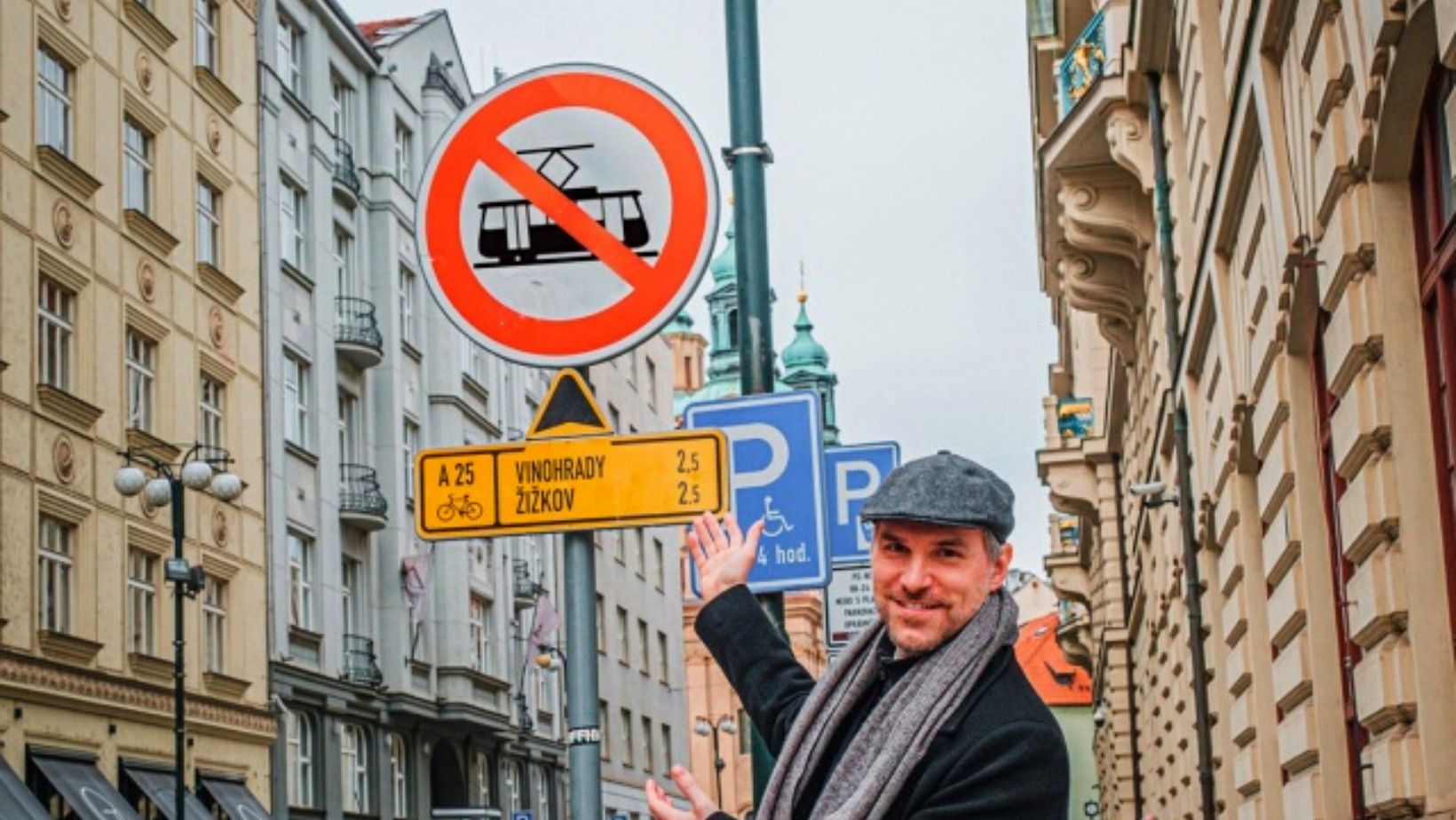 Prague Introduced New Road Sign - 